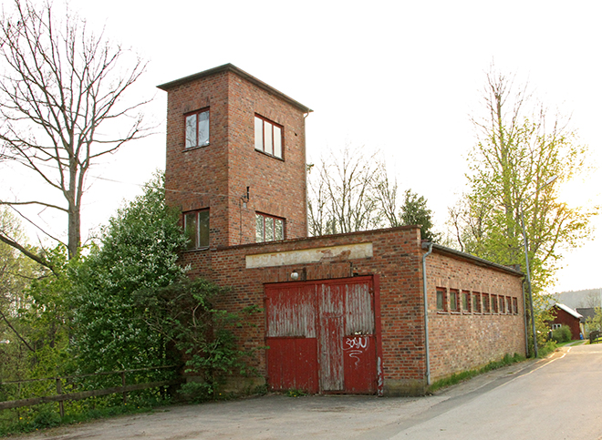 gamla brandstationen i Bollebygd