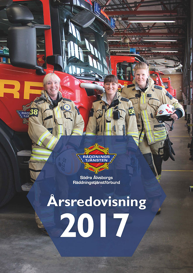 Omslag för SÄRFs årsredovisning 2017